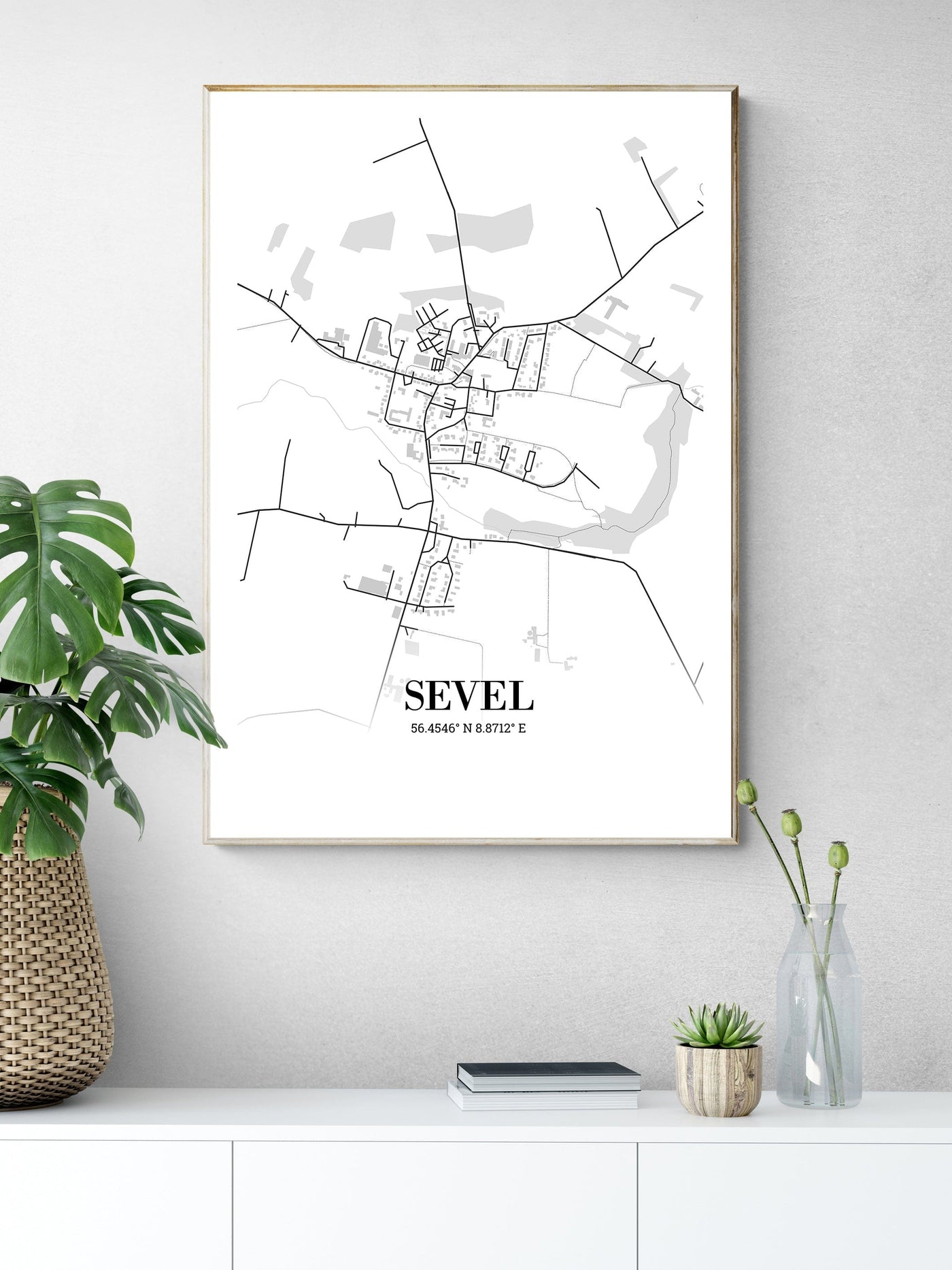 Sevel byplakat 30x40 / Classic Byplakat Plakata